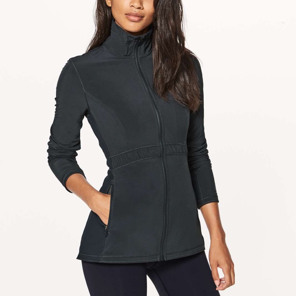 Lululemon Round Trip Jacket Melanite size 8